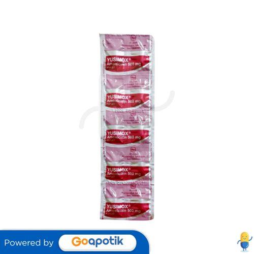 YUSIMOX 500 MG STRIP 10 KAPLET