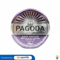 Gambar PAGODA PASTILES RASA ANGGUR 20 GRAM KALENG dari Apotek Shakila by GoApotik Kab. Lampung Selatan 1 Tokopedia