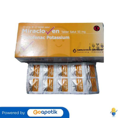 MIRACLOVEN 50 MG STRIP 10 TABLET