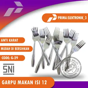 Garpu makan lancip 18gr isi 12 PE 3