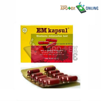 Gambar EM KAPSUL 1 STRIP 12 KAPSUL dari Apotek Central Kalidoni Kota Palembang 2 Tokopedia