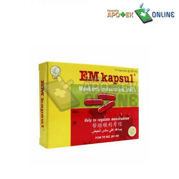 EM KAPSUL 1 STRIP 12 KAPSUL