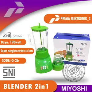 Blender Listrik Serbaguna 3 in 1 Miyoshi kualitas jepang PE 3