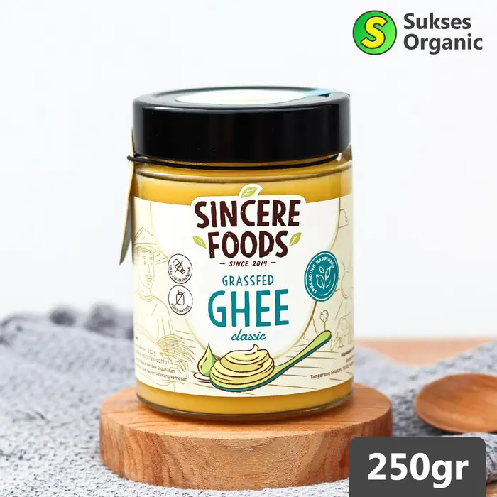 GHEE BUTTER CLASSIC Grassfed Minyak Samin SINCERE FOODS