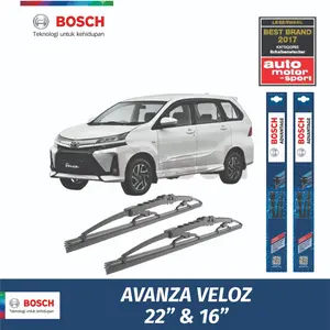 Wiper Mobil Toyota Toyota Avanza Veloz Sepasang Bosch Advantage