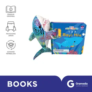 Gramedia Buku MINI SNAP AND SNUGGLE: 1 2 3 BAYI HIU