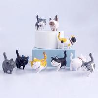 Gambar LL36 Pajangan Miniatur Figure Kucing Cat Lovers 9 pcs Set Topper Cake - set B dari Dneo Store Kota Administrasi Jakarta Barat 5 Tokopedia