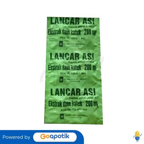 Gambar LANCAR ASI STRIP 6 KAPLET dari Apotek Kebaktian by GoApotik Kota Samarinda Tokopedia