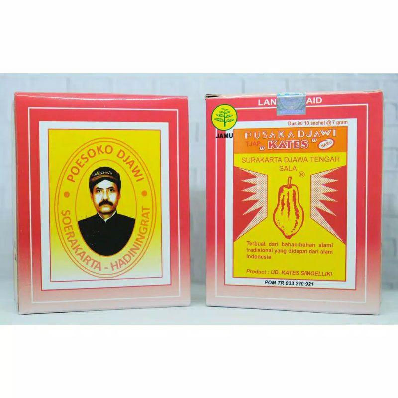 Jamu Lancar Haid Cap Kates - Simoelliki ( Isi 10 Sachet )