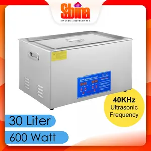 Mesin Pembersih Ultrasonic Cleaner Digital Perhiasan Jam 30 Liter