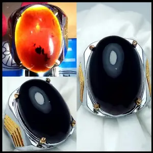 Batu Cincin Akik Amber Katilayu Yang Asli B485