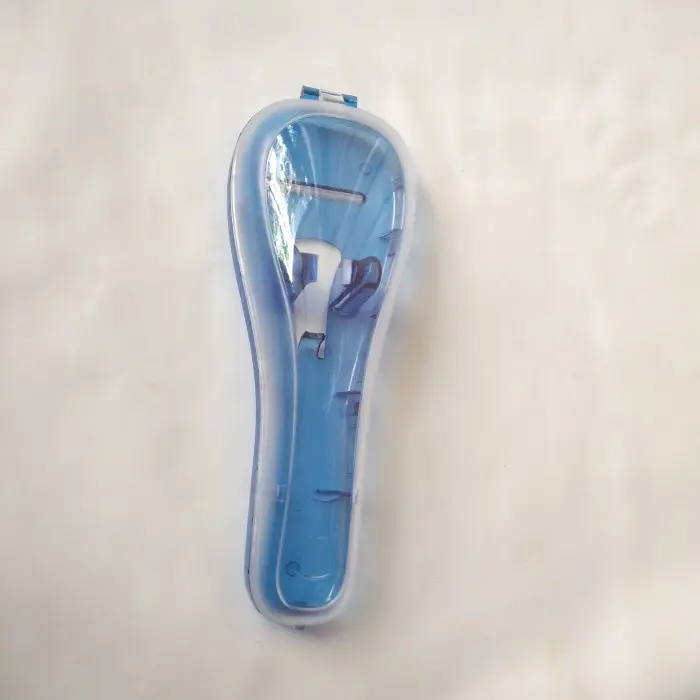 Travel Case Kotak Gillete Fusion Mach Sarung Proglide Pelindung tutup - TransparanKotak 5