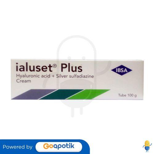 Gambar IALUSET PLUS CREAM 100 GRAM TUBE dari Apotek Adapotek Batubulan by GoApotik Kab. Gianyar Tokopedia