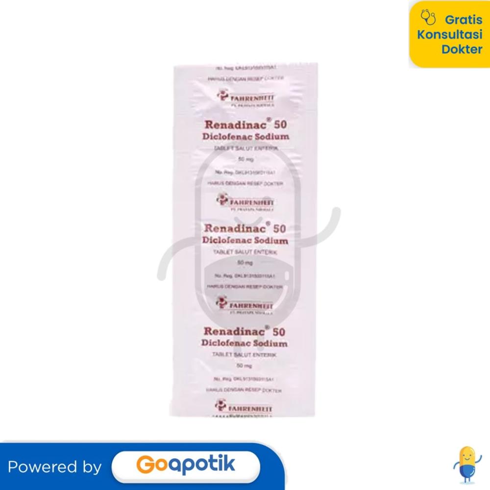 RENADINAC 50 MG STRIP 10 TABLET