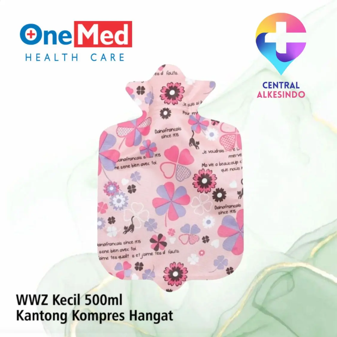 Hot Water Bag Compress WWZ Mini Onemed Kompres Air Panas Central Alkesindo