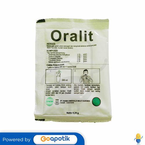 Gambar ORALIT RAMA EMERALD SERBUK 4.24 GRAM SACHET dari Apotek Pelangi Pondok Kacang Timur Kota Tangerang Selatan Tokopedia