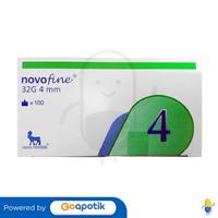 Gambar NOVOFINE NEEDLE 32G 4MM BOX 100 PCS dari Apotek Padi Farma by GoApotik Kota Tangerang Selatan 1 Tokopedia