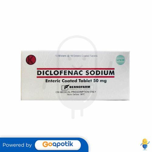 DICLOFENAC SODIUM BERNOFARM 50 MG BOX 100 TABLET