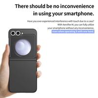 Gambar Case for Samsung Galaxy Z Flip 6 Flip6 ARAREE Aero Flex M with Hinge Engsel Protection Magnetic MagSafe Slim Design Wireless Charging Protective Casing Cover - Black dari Araree Indonesia Kota Administrasi Jakarta Barat 5 Tokopedia