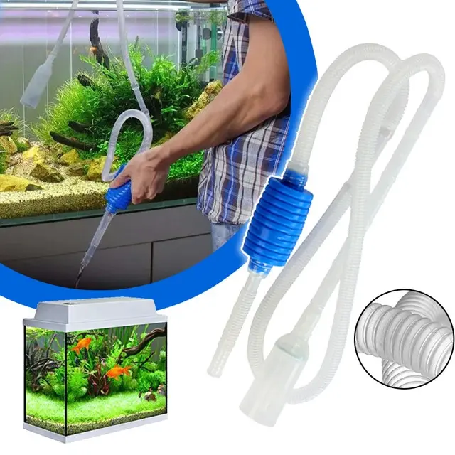 Aquarium Hand Pump Alat Penguras Pompa Selang Akuarium 1