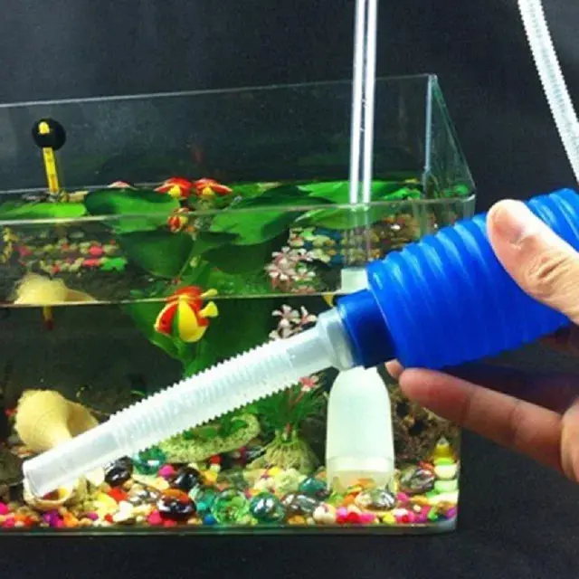 Aquarium Hand Pump Alat Penguras Pompa Selang Akuarium 3
