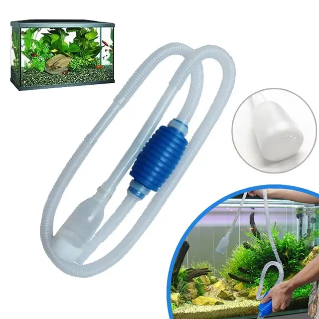Aquarium Hand Pump Alat Penguras Pompa Selang Akuarium 2