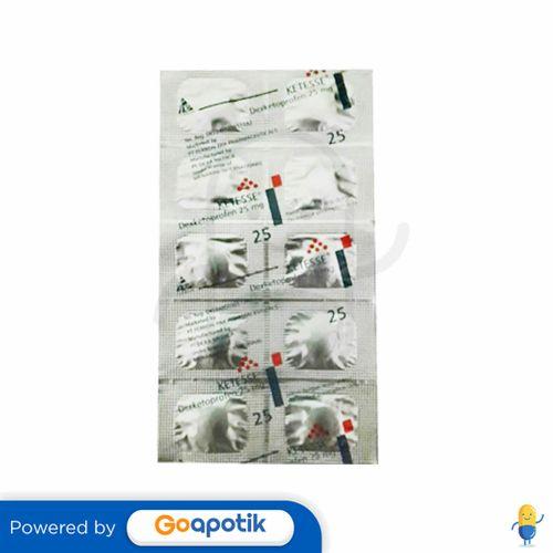 KETESSE 25 MG STRIP 10 TABLET