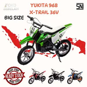 Mainan Anak Motor AKI MOTOR Yukita 968 36 VOLT X TRAIL - Merah