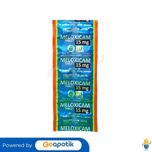 MELOXICAM HEXPHARM 15 MG STRIP 10 TABLET