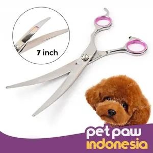 Gunting Grooming Lengkung / Curve Anjing Kucing Hewan Terlaris