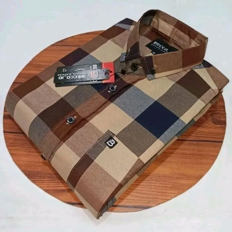KEMEJA KEMEJA PRIA KOTAK-KOTAK - KEMEJA PRIA MOTIF - KEMEJA PRIA LENGAN PENDEK - KEMEJA PRIA SALUR