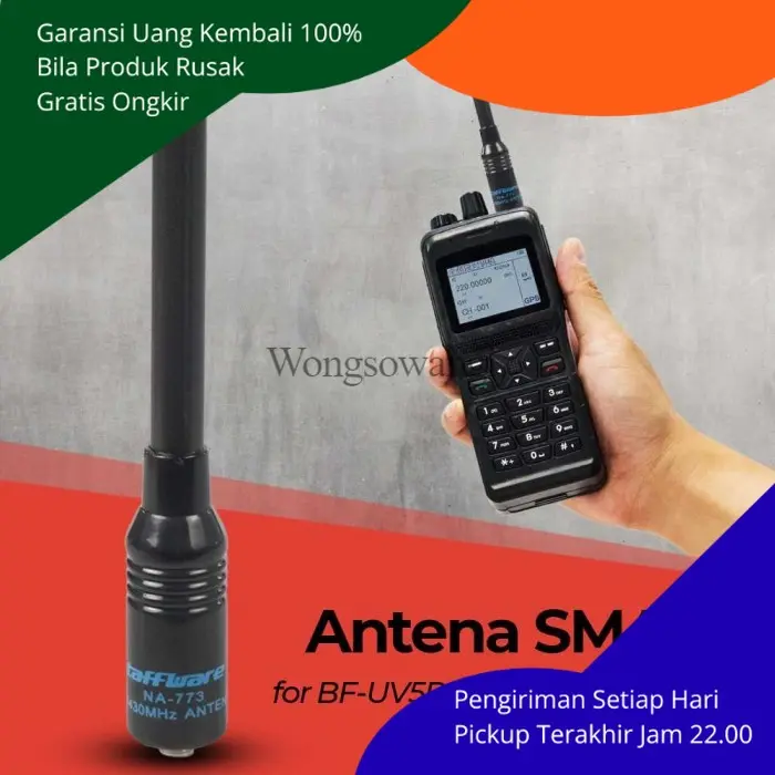 WW antena HT tarik panjang Nagoya NA-773 Walkie Talkie