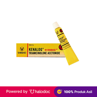 Gambar Kenalog in Orabase 0.1% Salep 5 g - Sariawan & Herpes Mulut - Halodoc dari Apotek SBS Farma Gading Serpong Kab. Tangerang 1 Tokopedia