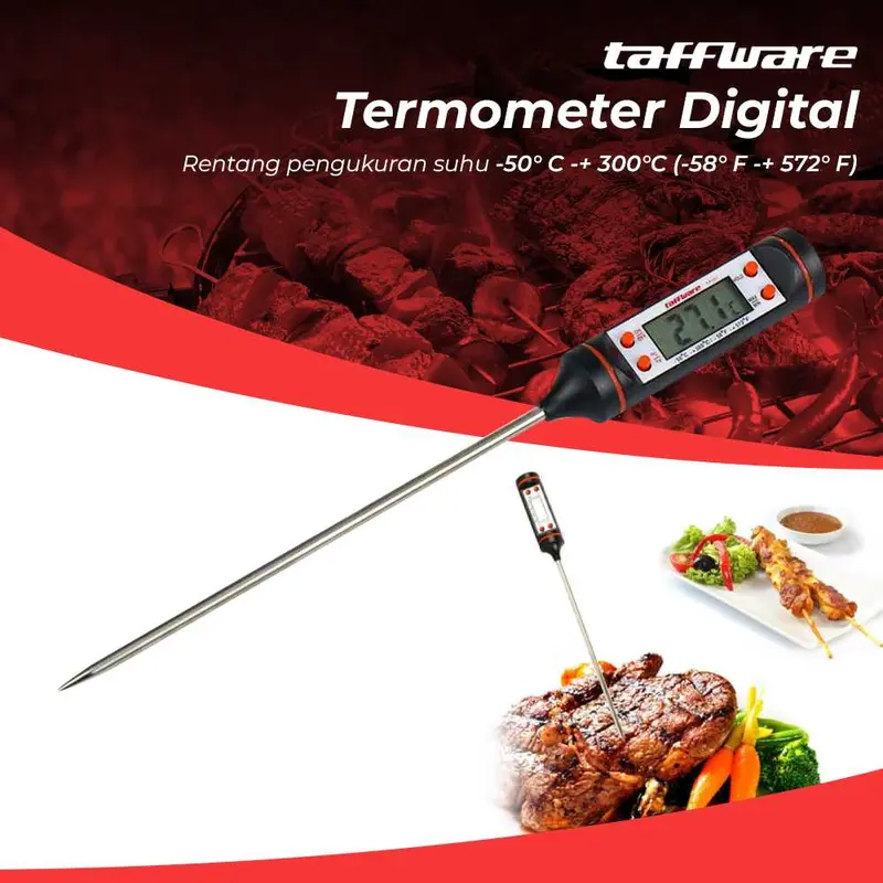 Termometer Digital Makanan, lilin, cek Suhu Air - Thermometer 3