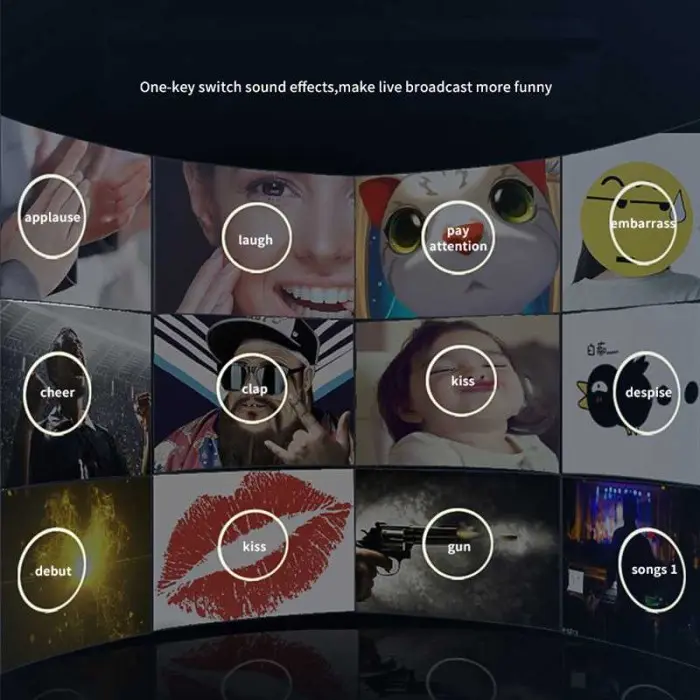 taffSTUDIO V8u Sound Card Bluetooth Mic Audio taff STUDIO Soundcard V8 4
