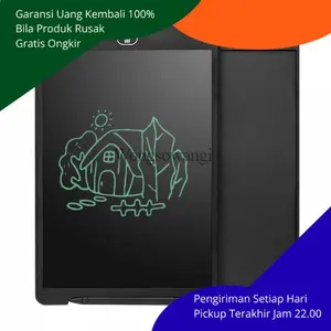 Drawing Tablet Papan Gambar Digital Monochrome LCD 12 Inch AAH004