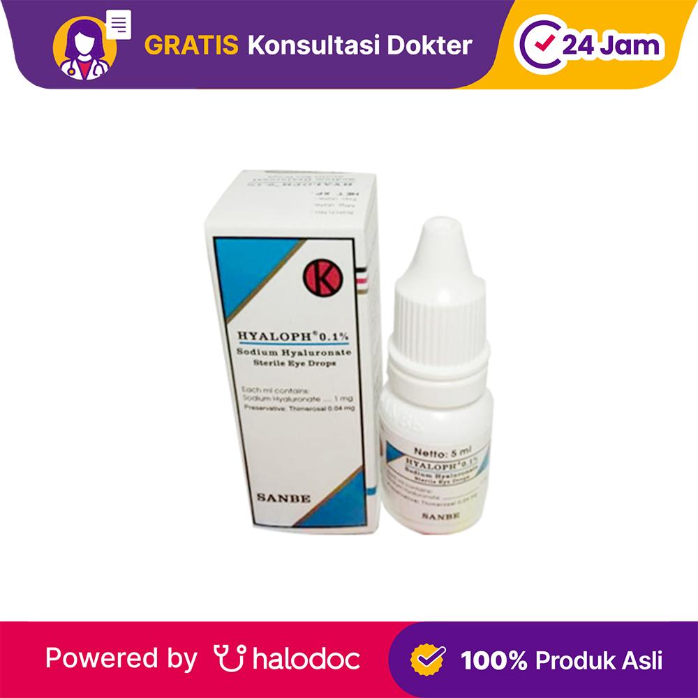 Hyaloph 1 mg/ml Eye Drops 5 ml - Obat Mata - Halodoc