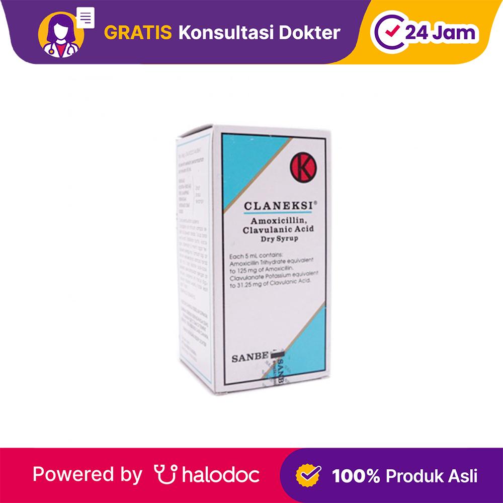 Claneksi Dry Sirup 60 ml - Antibiotik - Halodoc