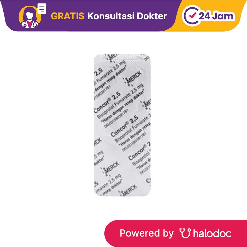 Concor 2.5 mg 3 Strip 30 Tablet - Hipertensi - Halodoc