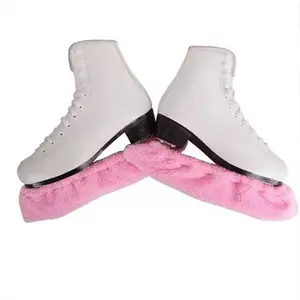 1 Pasang Soakers Pelindung Blade Guard Ice Skating Figure Skating Satin Bladeguard Protector Cover