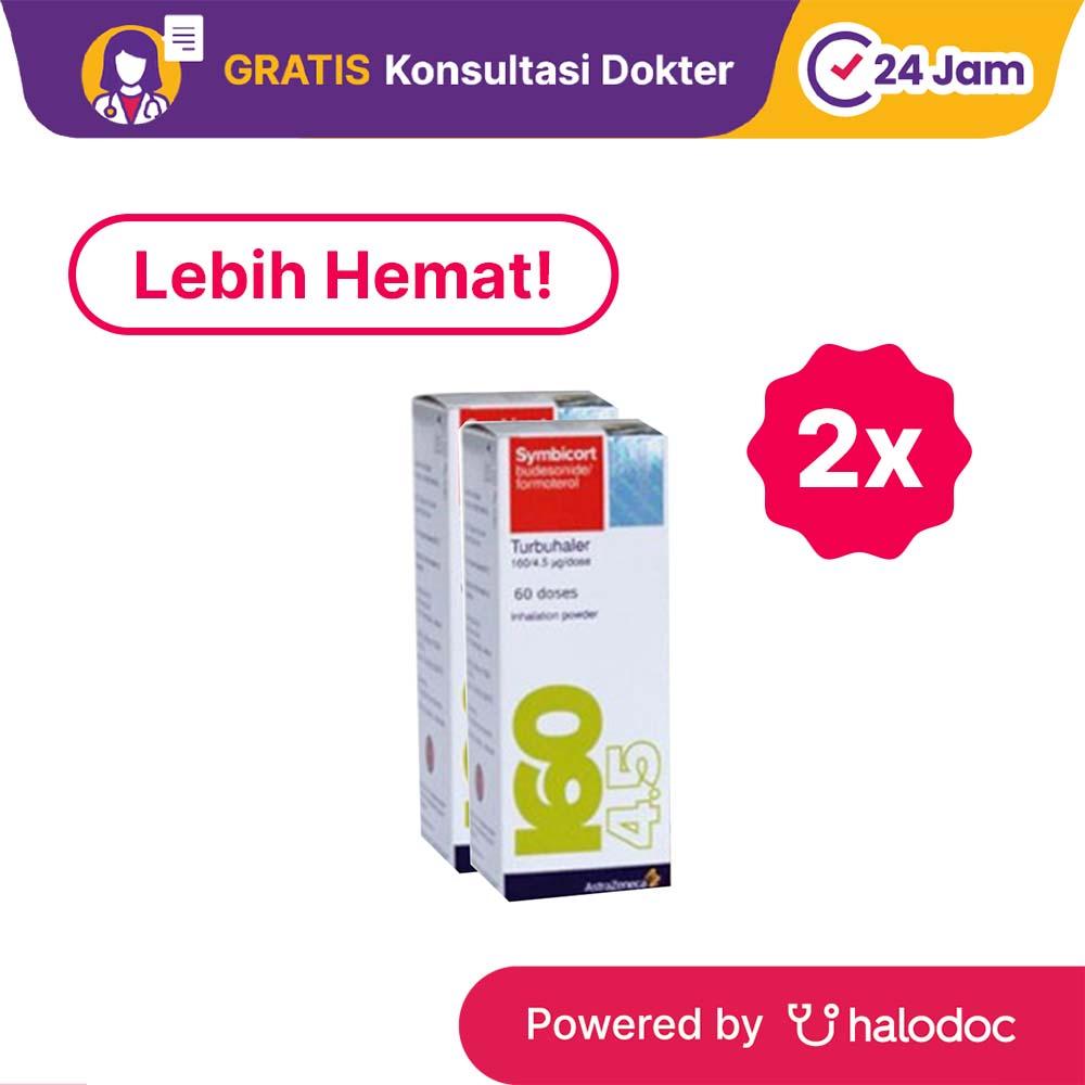 Symbicort 160 mcg/4.5 mcg 60 Dosis 2 Botol