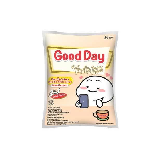 Gambar GOOD DAY VNL LATTE BAG 30SX20GR dari Foodmart Basko Padang Kota Padang Tokopedia