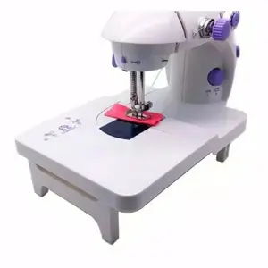 AY Mesin Jahit Portable 202 Upgrade Adaptor Bonus Meja