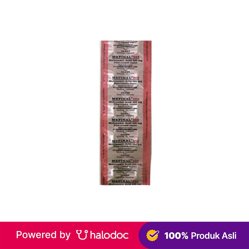 Mefinal 500 Mg Strip 10 Kaplet