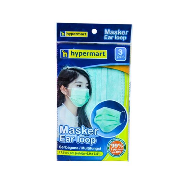 HPM MASKER MUKA HIJAU 3S