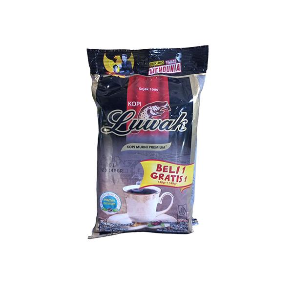 Gambar LUWAK KOPI MURNI 130G + 130G dari Foodmart Basko Padang Kota Padang Tokopedia
