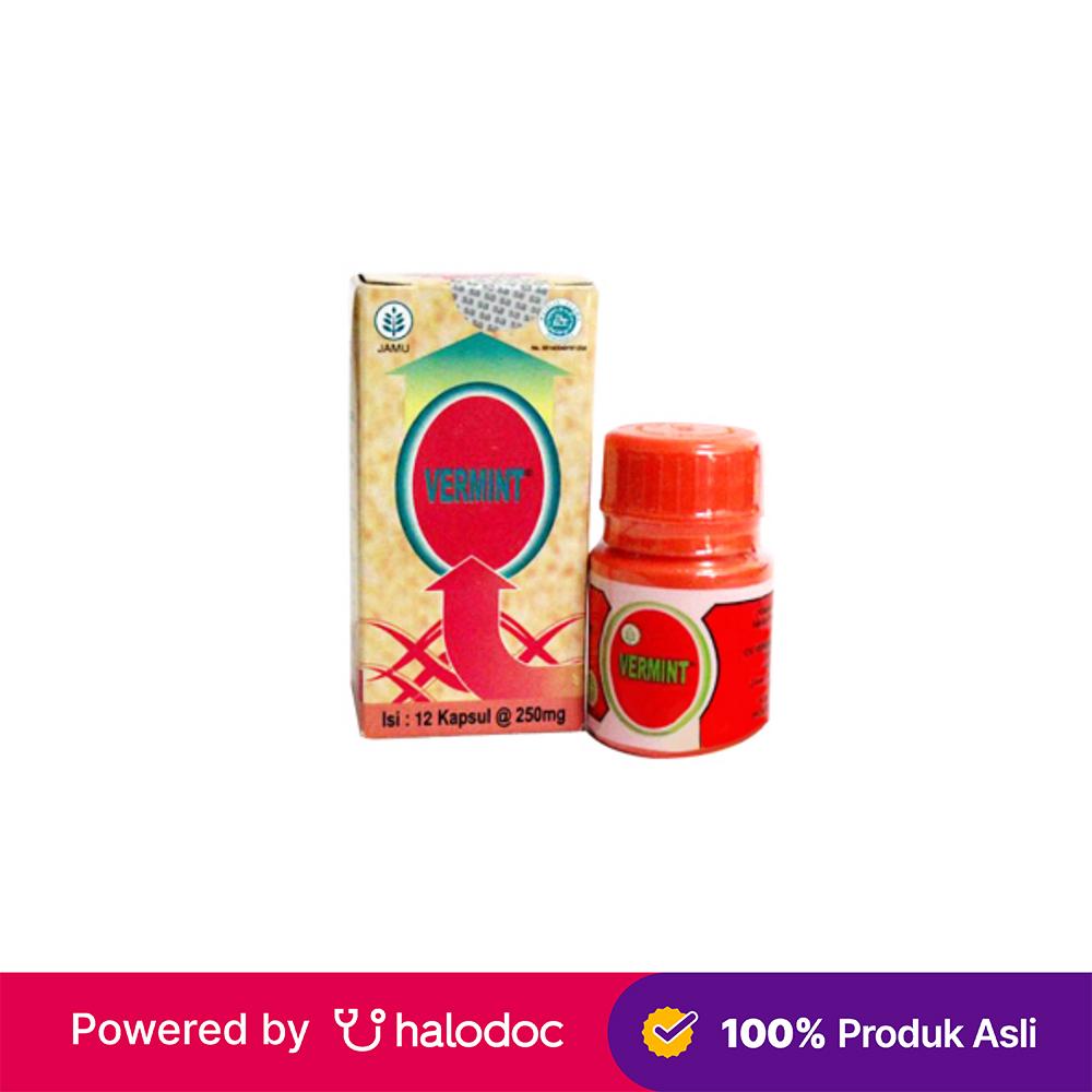 Vermint 12 Kapsul - Obat Pereda Demam & Nyeri - Halodoc