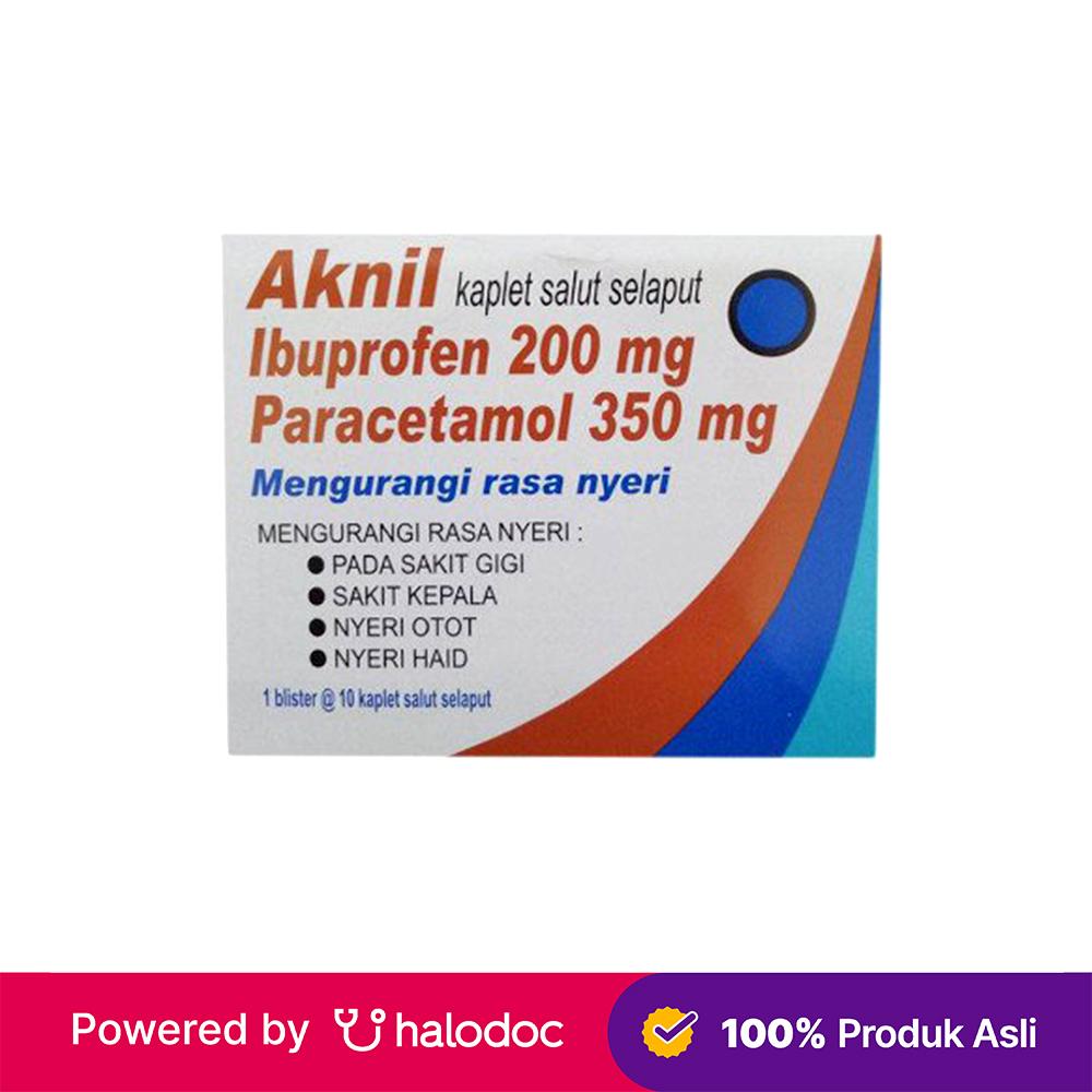 Aknil 10 Tablet - Obat Batuk & Flu - Halodoc