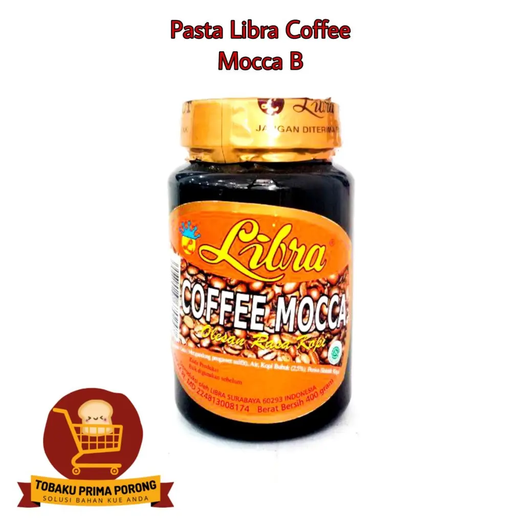 PASTA LIBRA COFFE MOCCA 400GR