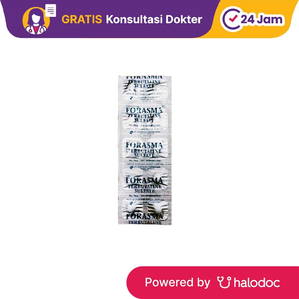 Forasma 2.5 mg 10 Tablet - Obat Asma - Halodoc